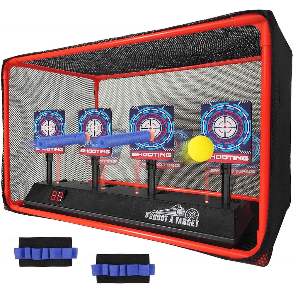 Mtisgreat electronic shooting target front view for kids