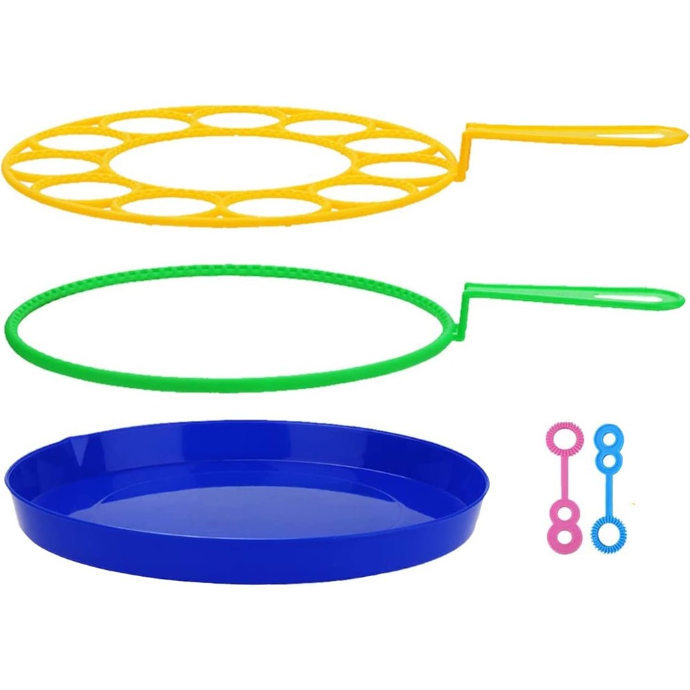 B Bangcool Big Bubble Wands Set with tray front view