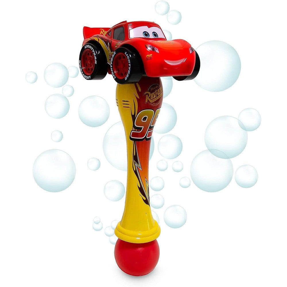 Disney Lightning McQueen Light Up Bubble Wand front view