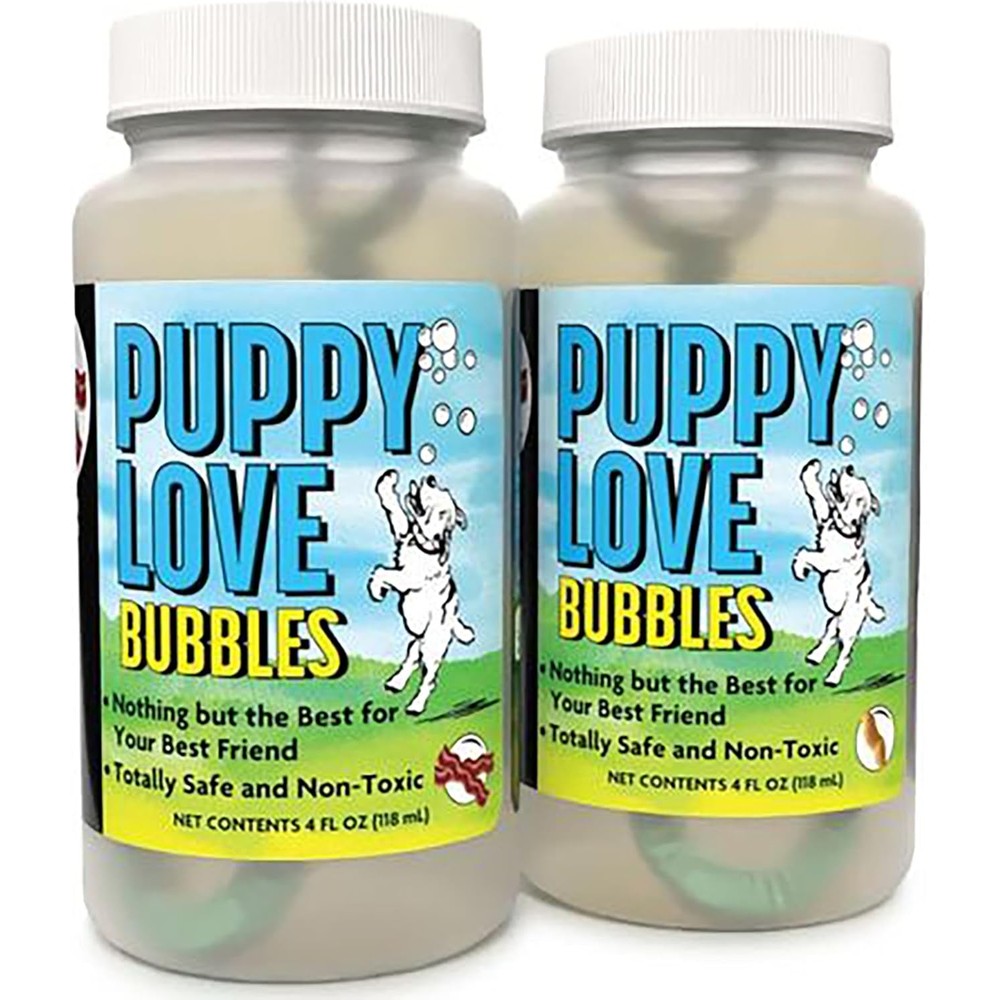 Atomic Bubbles Puppy Love Peanut Butter and Bacon 2 Pack front view