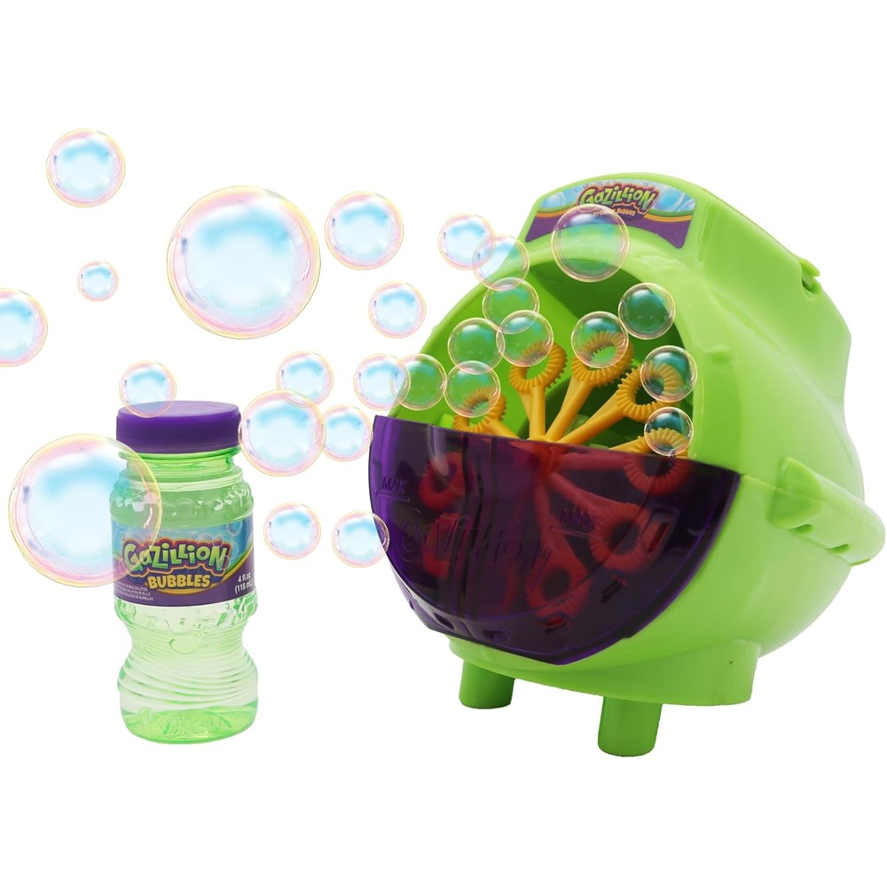 Gazillion Bubbles Hurricane machine front view for outdoor play