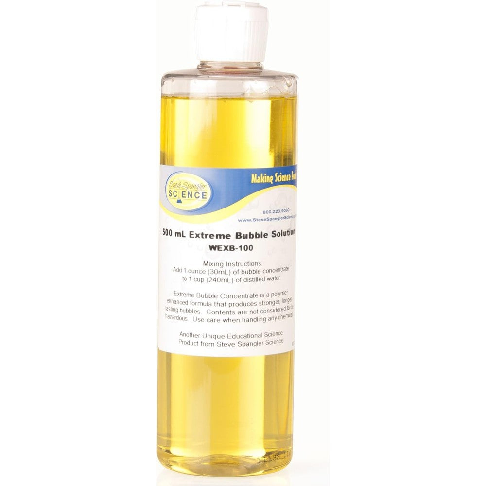 Steve Spangler Science Extreme Bubble Solution Concentrate front view bottle