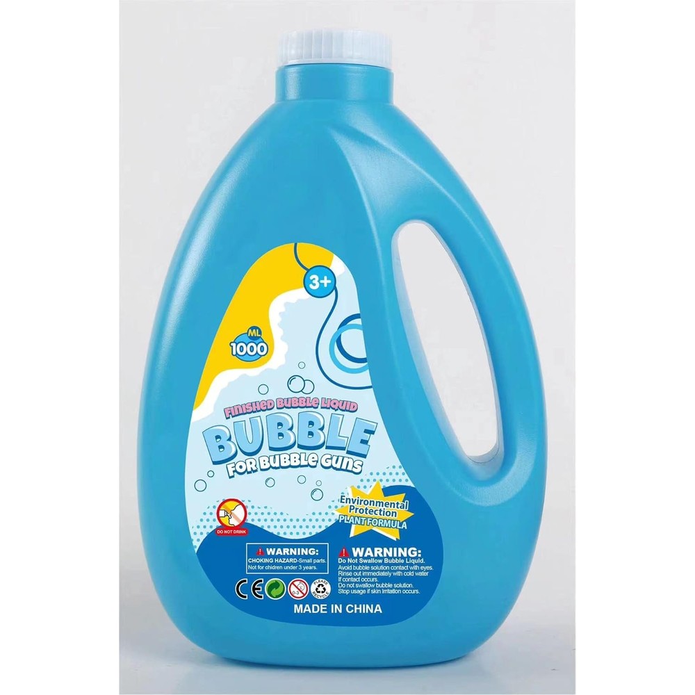 Petrella concentrated bubble refill solution front view bottle for premium outdoor toys.