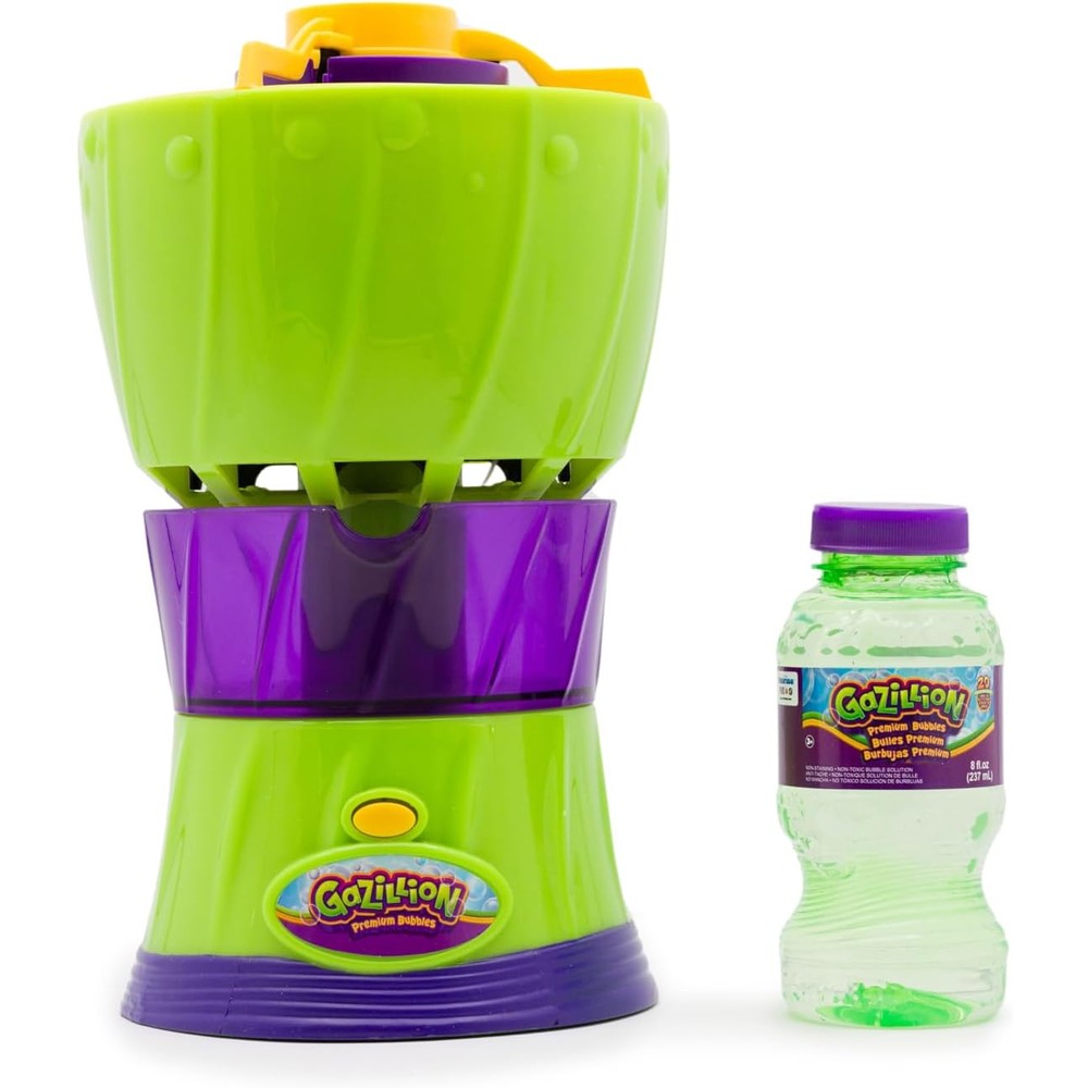 Gazillion Bubble Rush portable bubble machine front view