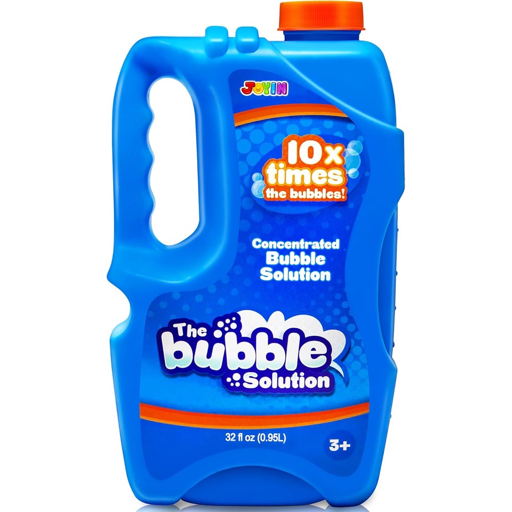 JOYIN concentrated bubble solution thirty-two ounce bottle front view