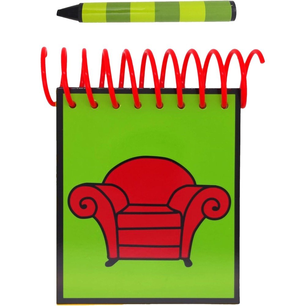 ASVP Shop Steve Handy Dandy Notebook front view