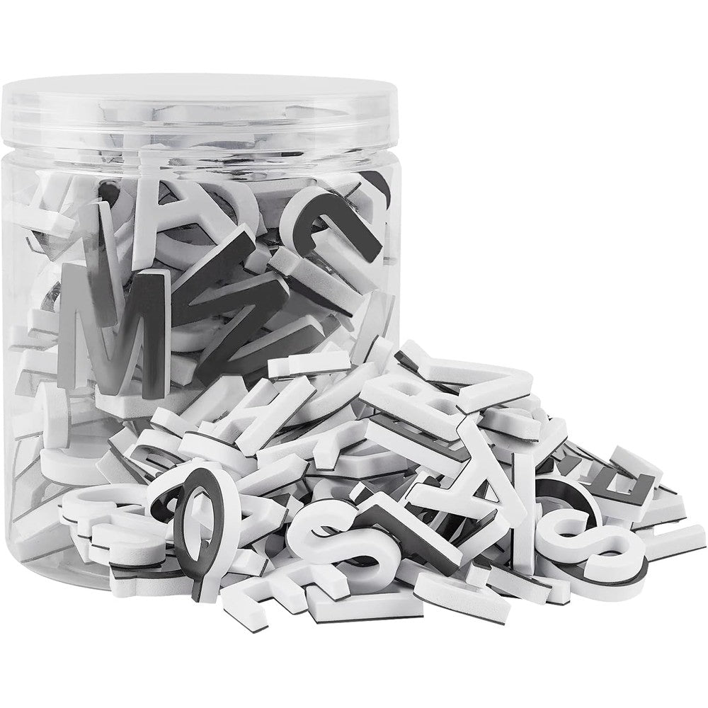Lzttyee decorative magnetic EVA alphabet letters set front view