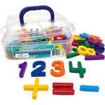 Teacher Created Resources magnetic numbers and symbols set in plastic storage case
