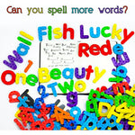 Magtimes magnetic letters and numbers 112 piece set front view