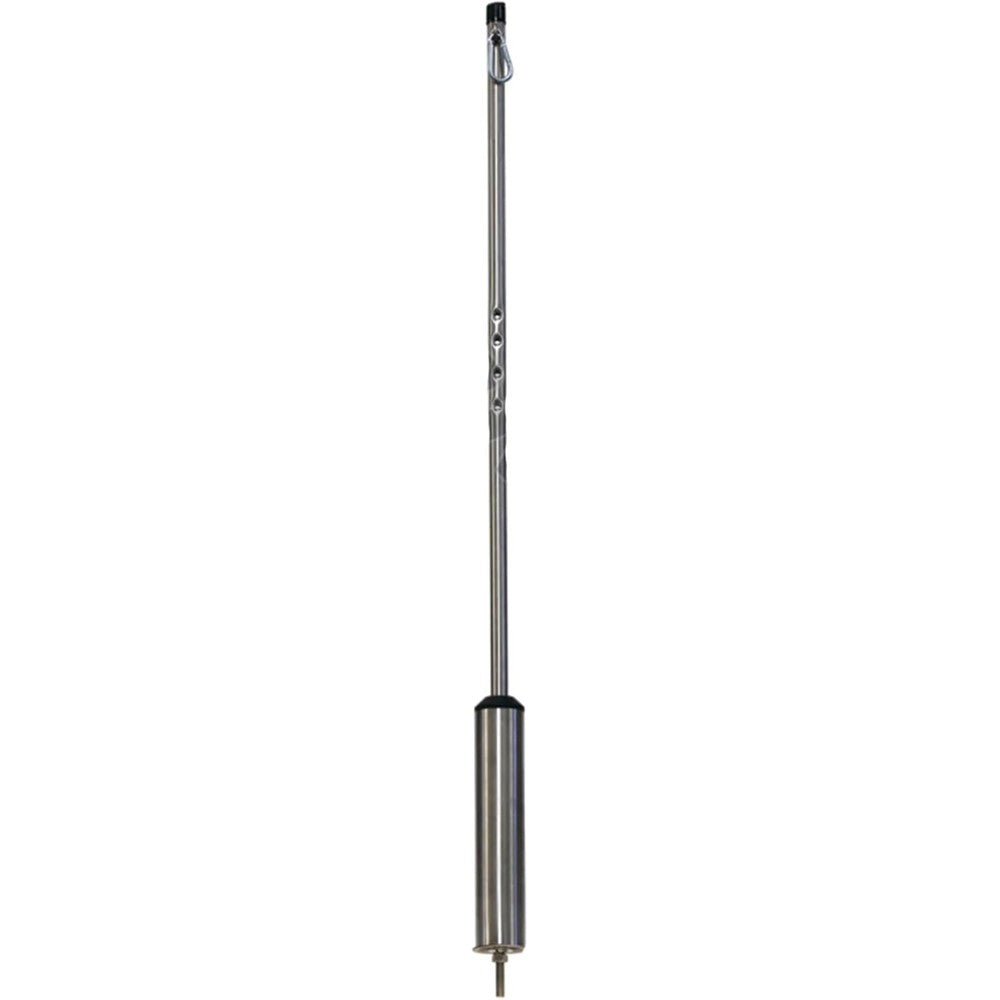 Automann heavy duty stainless steel pogo stick front view for commercial truck cable support