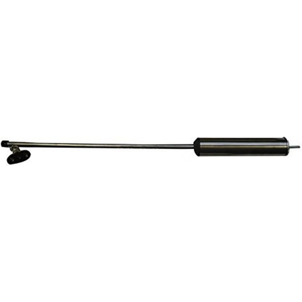 Velvac chromed steel pogo stick front view heavy duty commercial truck hose support pole