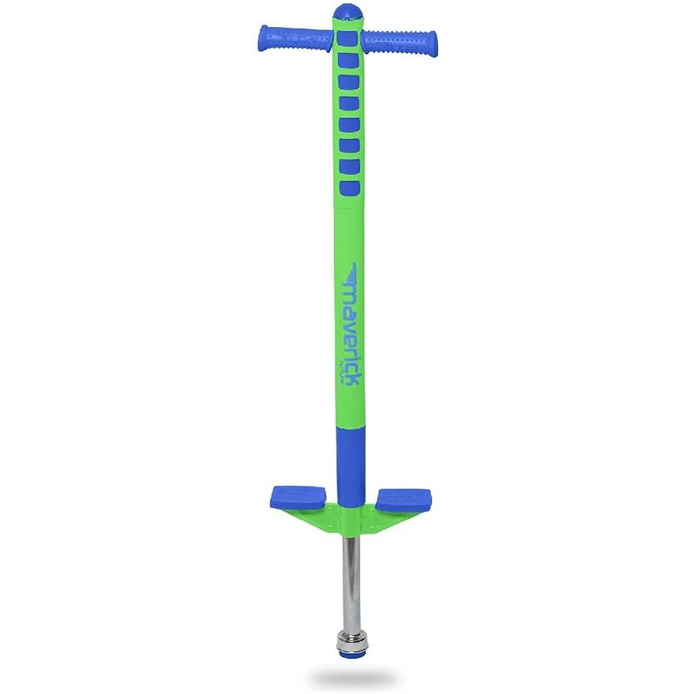 Flybar Jolt Foam Pogo Stick front view authentic outdoor kids jumper toy.