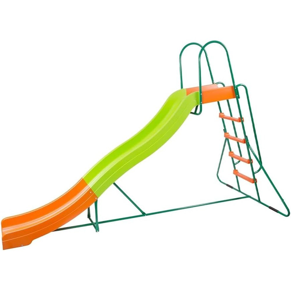 Platports 10 foot freestanding playground slide front view