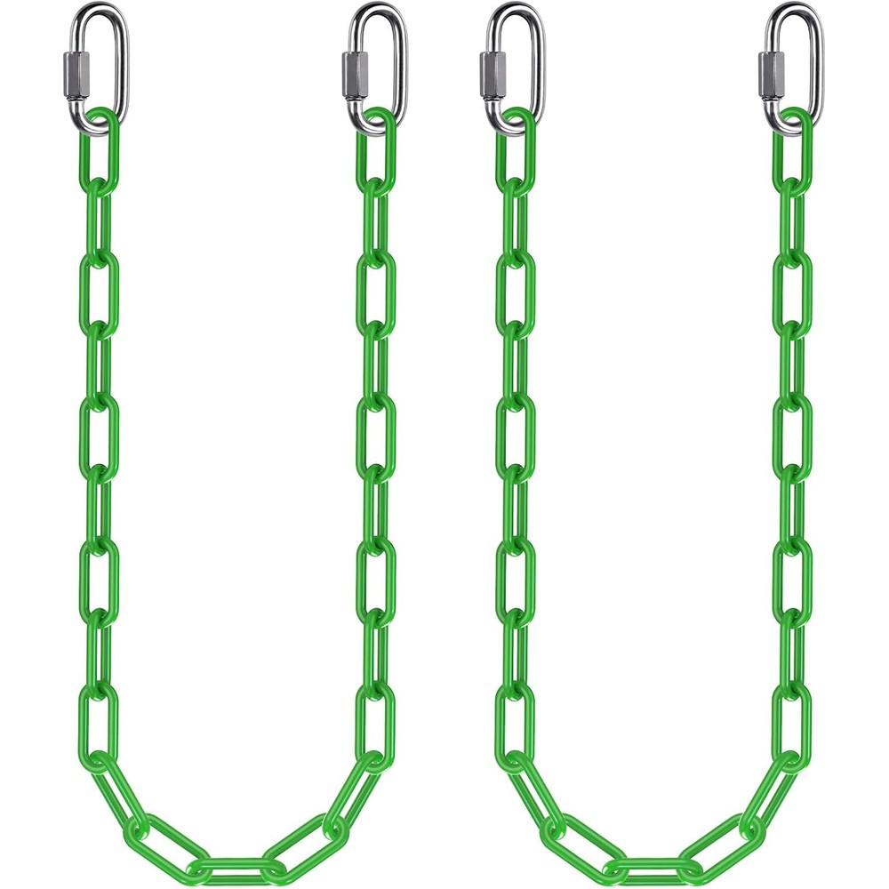 BeneLabel heavy duty hanging chains front view for porch swing chair