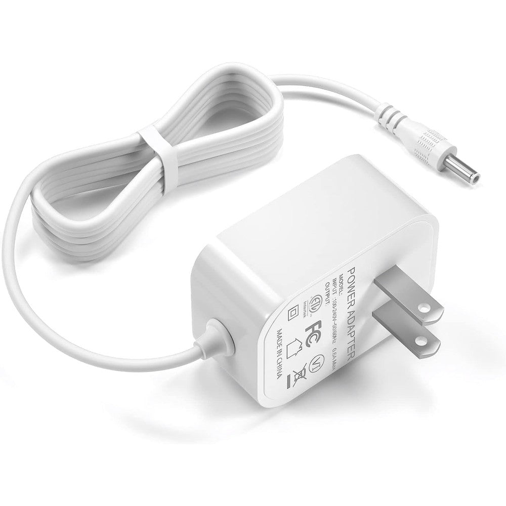 VHBW baby swing power adapter front view showing foldable plug