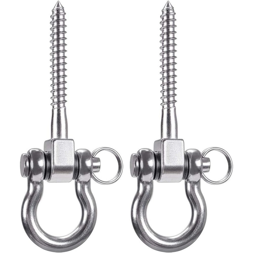 SELEWARE 304 Stainless Steel Swing Hangers front view heavy duty suspension bracket