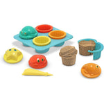 Melissa And Doug Sunny Patch Sand Cupcake Set front view