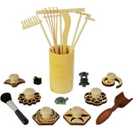 Bangbangda Zen garden rake and stamp tool set front view