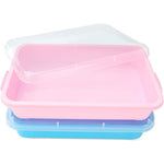 AtMini sensory bin sand tray 2 piece set front view
