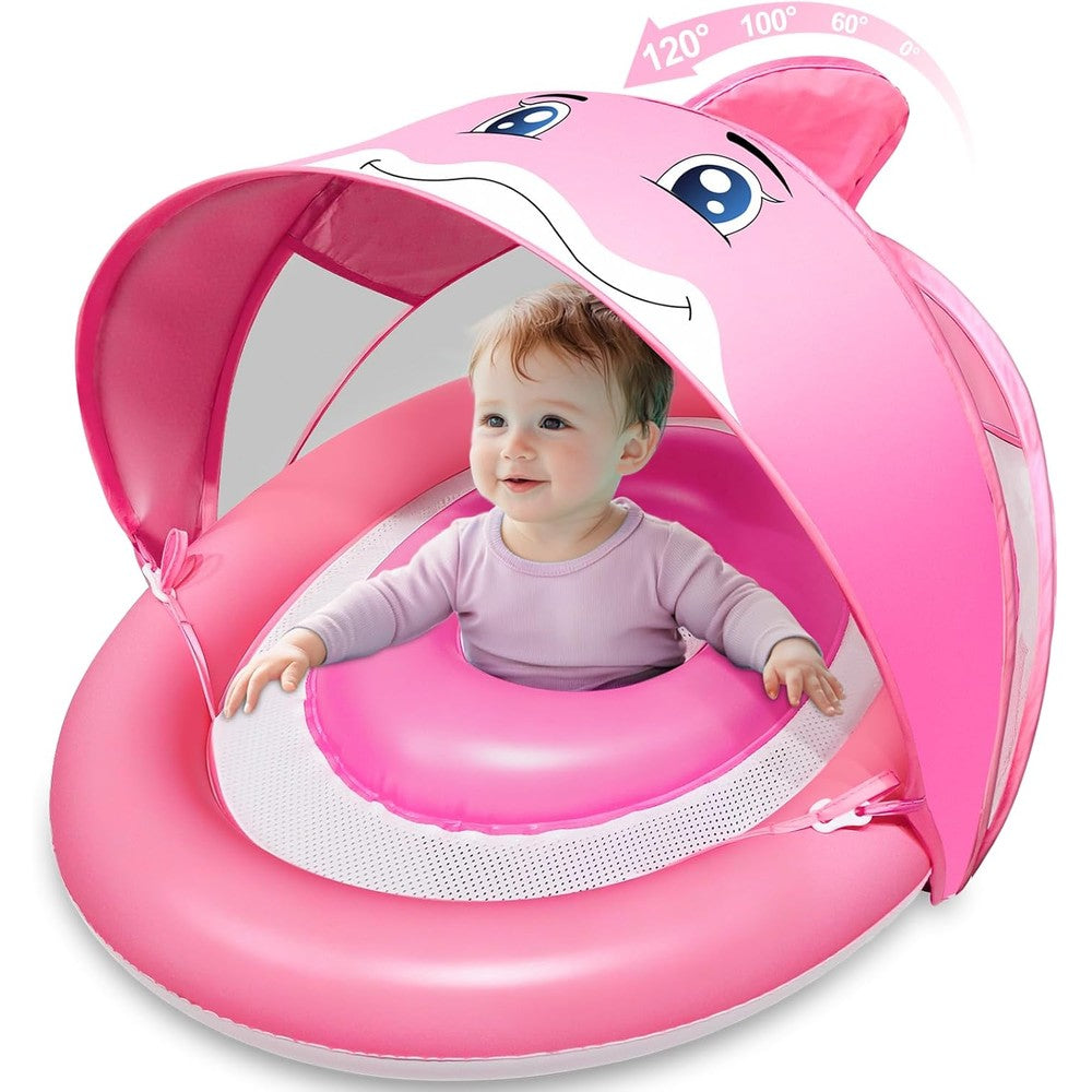Amenon baby float with canopy front view