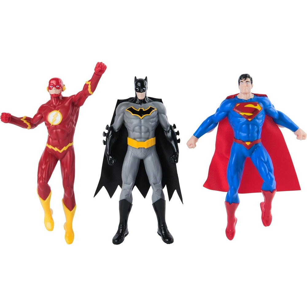 SwimWays DC Dive Characters 3 Pack featuring Batman Superman and The Flash front view packaging