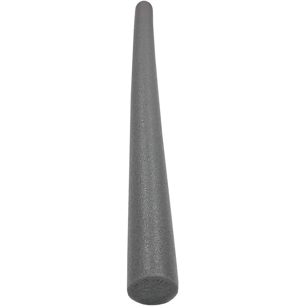 Oodles of Noodles closed cell foam backer rod front view showing grey round polyethylene profile for construction joint filling.