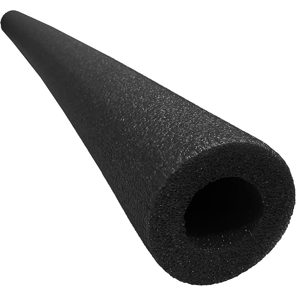 Oodles of Noodles OodleMaxx giant pool noodle black front view premium swimming foam tube
