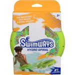 SwimWays Hydro Spiral pool throwing ring front view
