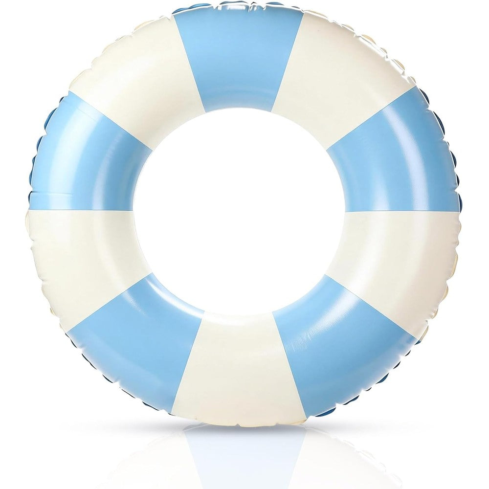 Yuokwer inflatable pool float swim tube front view
