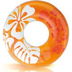Intex clear color tube 59251 front view pool float