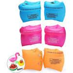 Jiareet PVC arm floaties front view for kids and adults