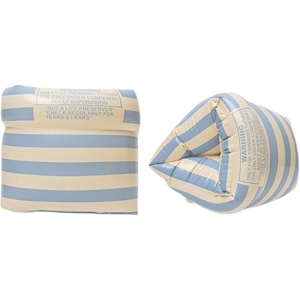 Baitemjia vintage striped arm floaties front view