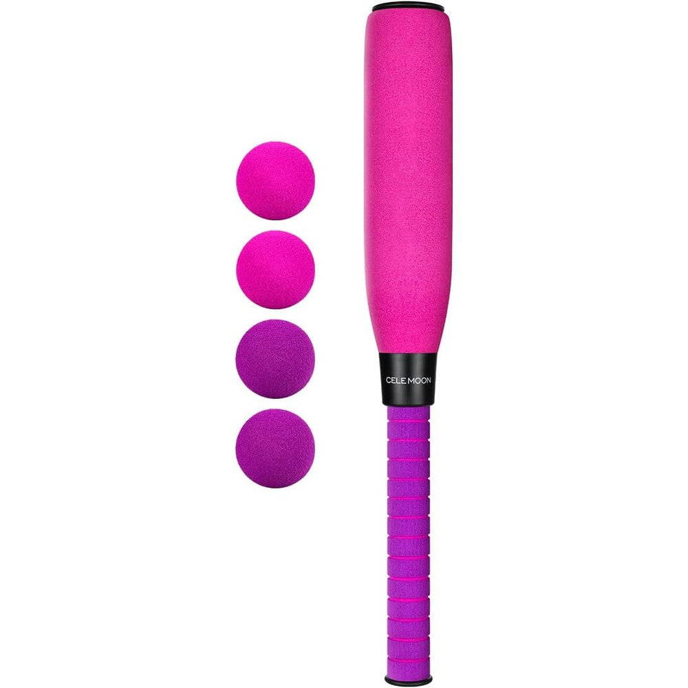 CeleMoon 22 inch soft foam baseball bat set for kids front view