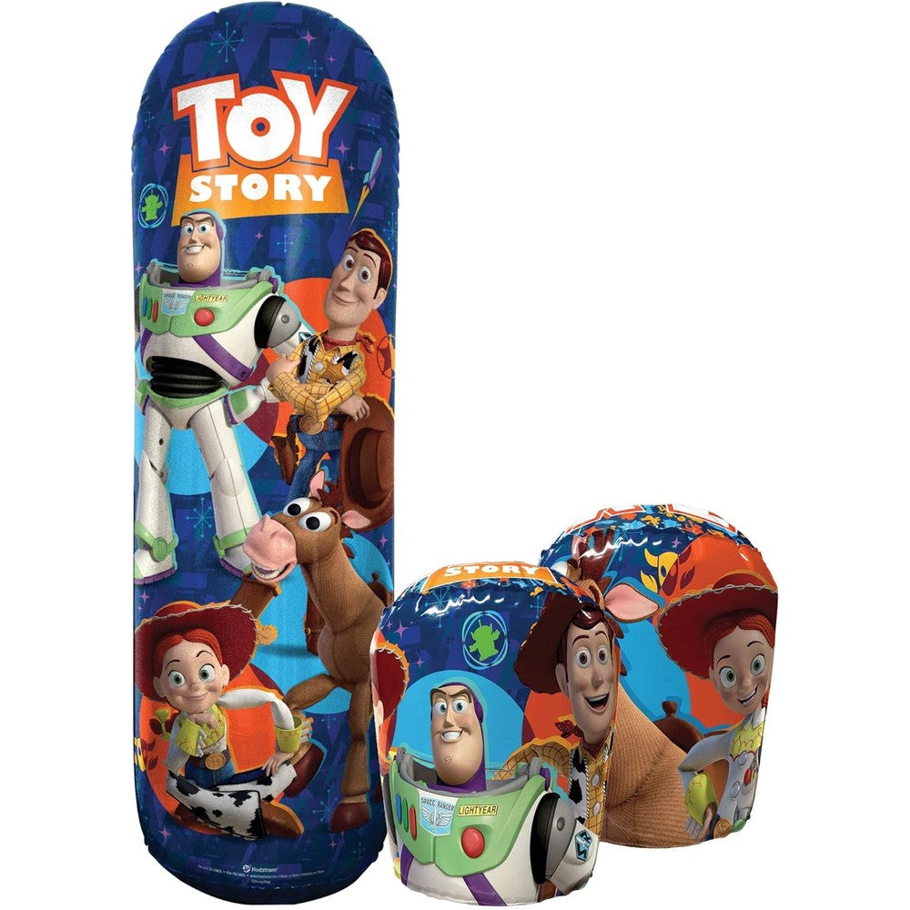 Hedstrom Toy Story 4 36-inch bop bag with gloves front view