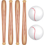 Lewtemi inflatable baseball bat and ball set front view
