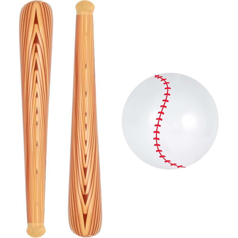 Yothorn inflatable baseball set with bats and ball