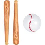 Yothorn inflatable baseball set with bats and ball