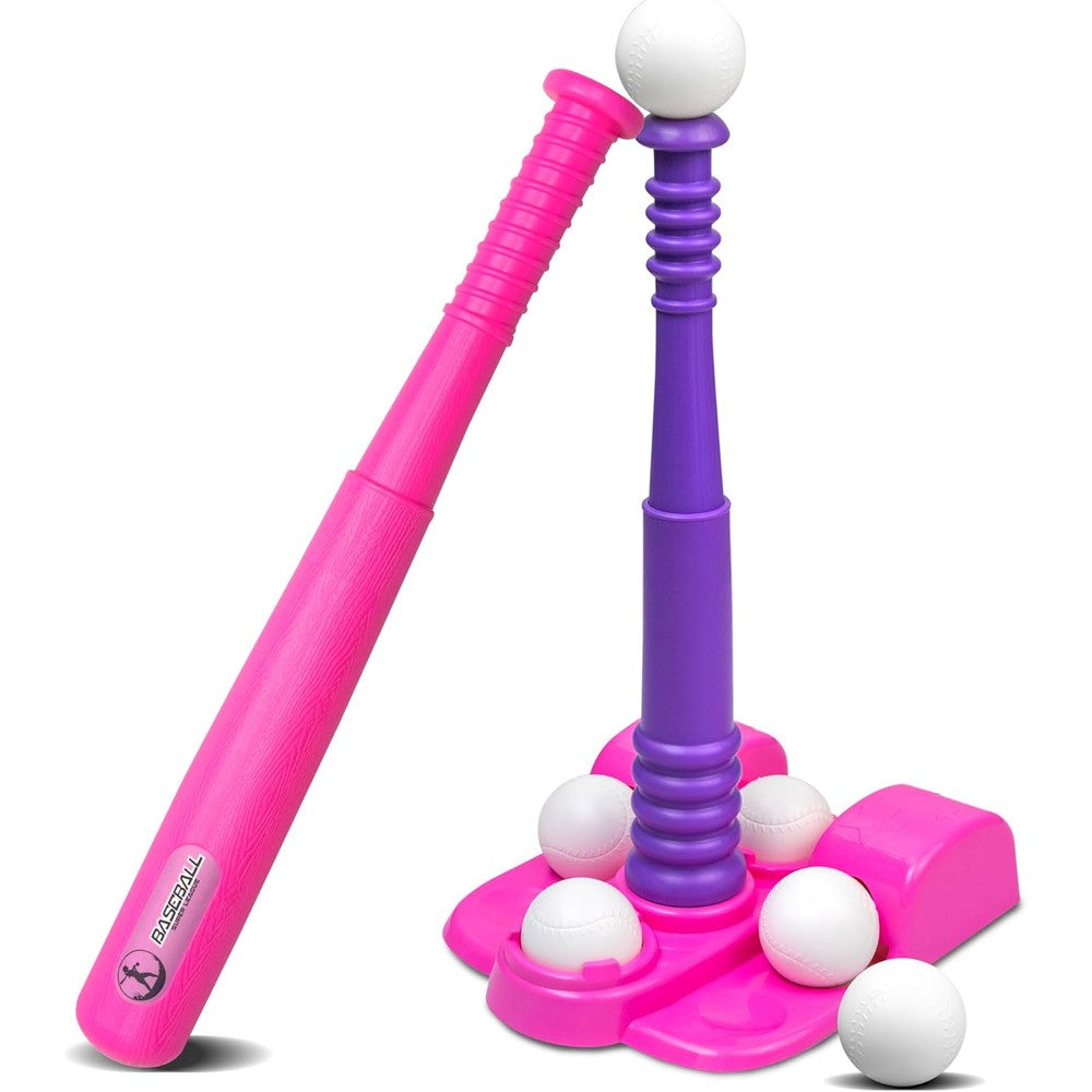 Tomleon T Ball Stand set front view