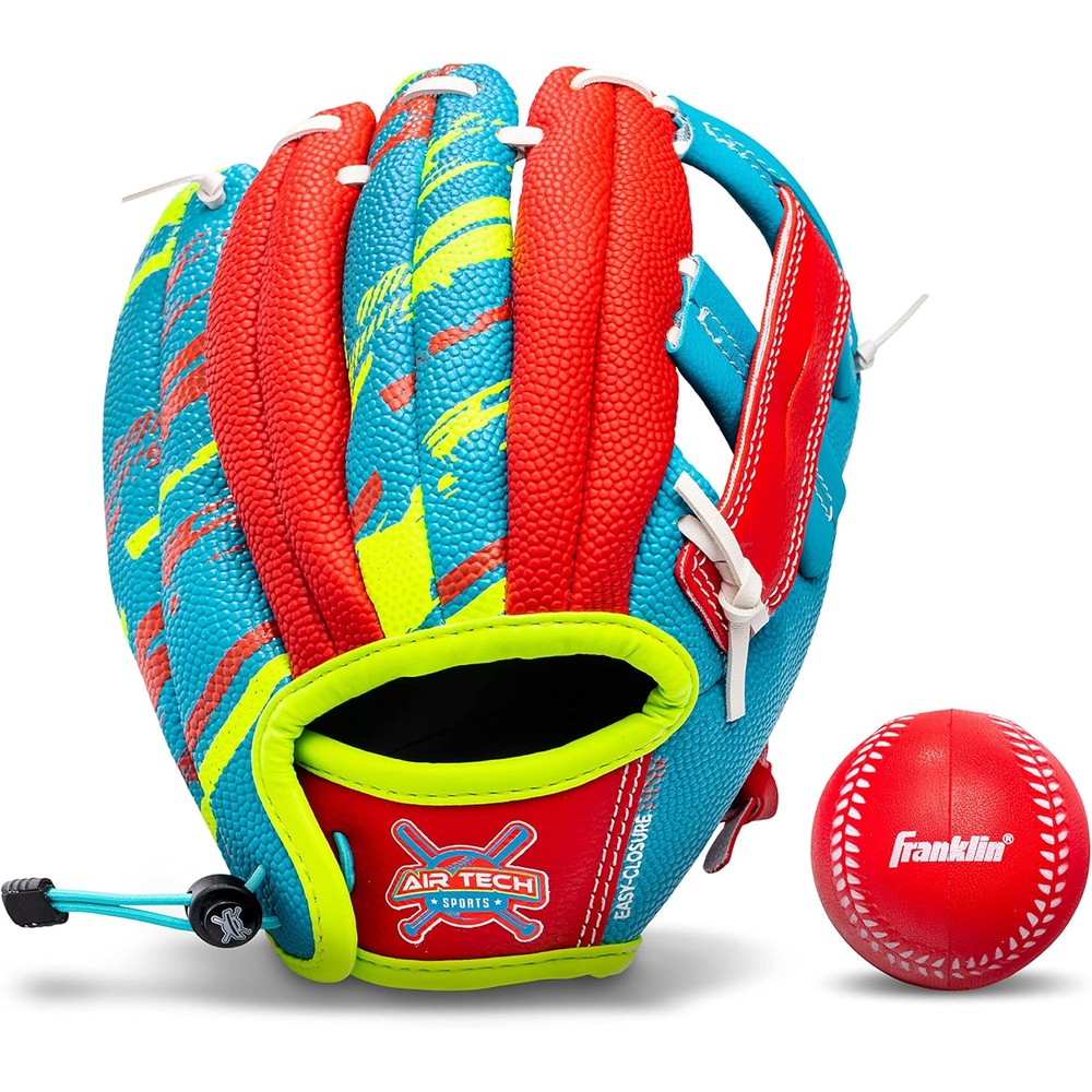 Franklin Sports Air Tech baseball glove front view for young players
