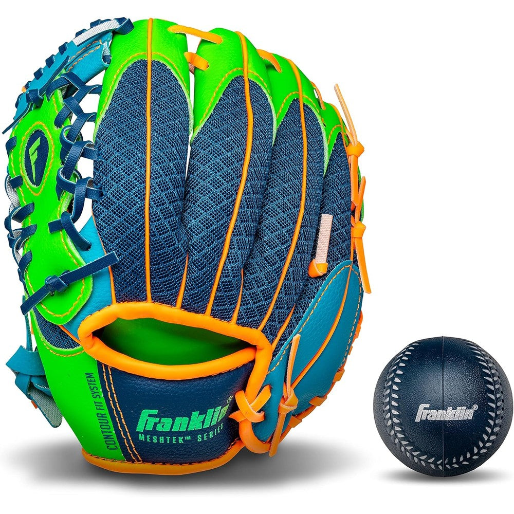 Franklin Sports Meshtek youth teeball glove front view