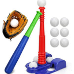 Saz Dekor Toy Life Tball Set front view with bat and tee
