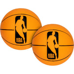 Franklin Sports NBA 5 inch foam basketball two pack front view