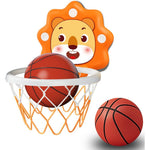 Zoenmg toddler basketball hoop front view for indoor play