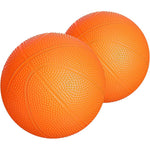 Botabee set of 2 kids basketballs orange front view