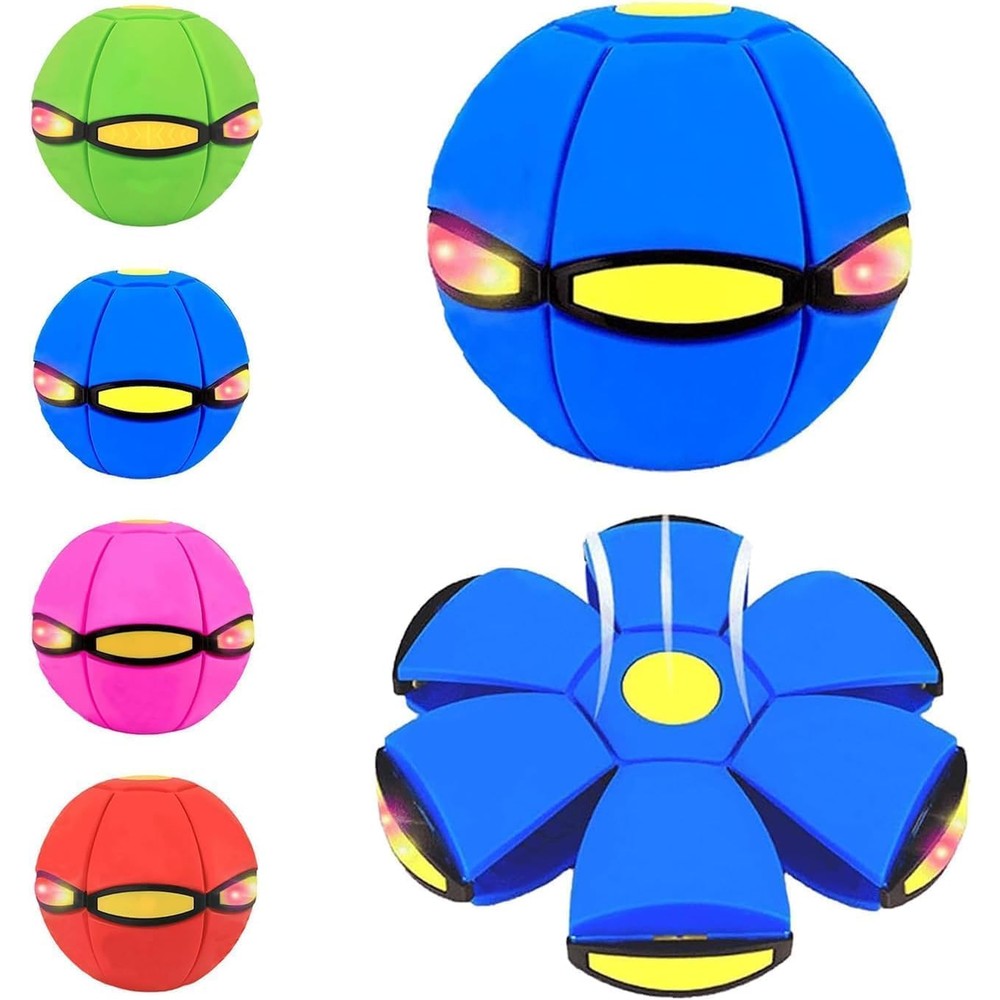 AITIDE Magic Bouncing Ball blue color front view showing the circular design