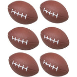 Giftexpress 4 inch foam mini football stress balls front view