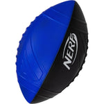 Nerf Pro Grip Football blue foam sports ball front view