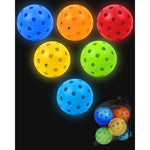 Hotwind 6 pack glow in the dark golf balls front view
