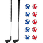 Vqrzg portable sticky golf chipping game set front view