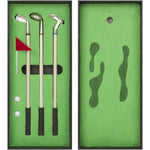 Lantoozi Golf Pen Set front view on office desk